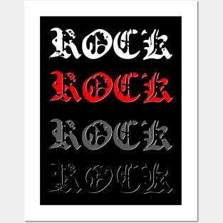 Rock music Posters and Art